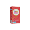 Bao cao su rãnh gân hương dâu FIESTA Strawberry size 53mm - Hộp 12 bao